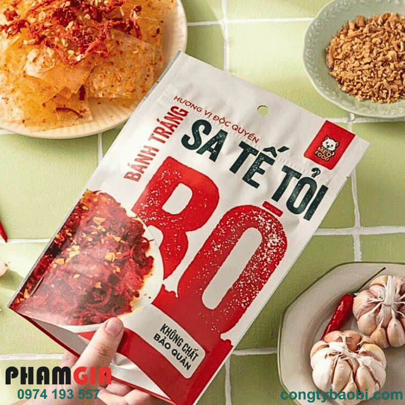 Quy trình in túi zip đựng thực phẩm bài bản
