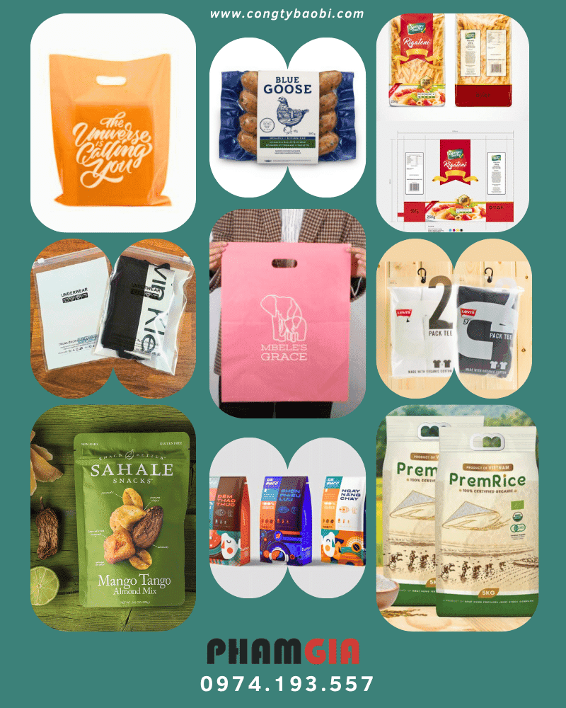 Công ty in ấn bao bì, túi zip, túi ni lông chất lượng cao