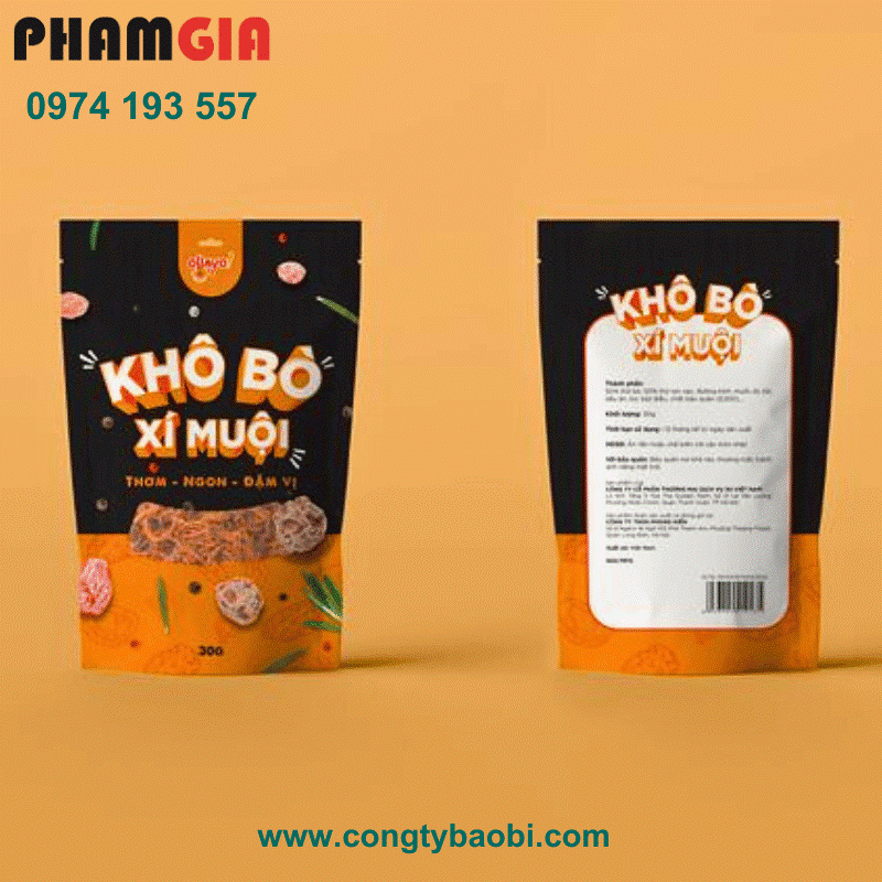 Phạm Gia - đơn vị in túi zip với chất lượng vượt trội