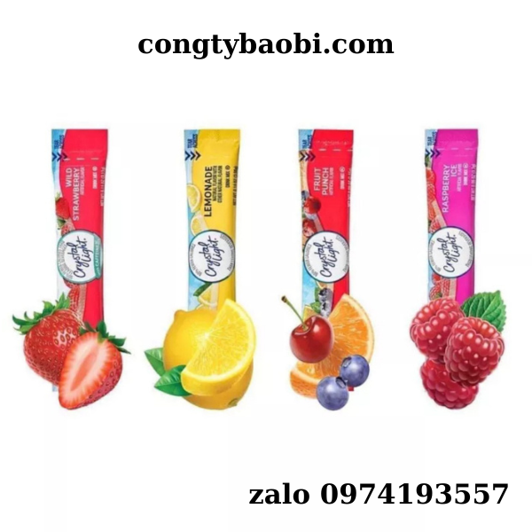 In ấn cuộn màng đóng gói nhiều màu sắc sinh động