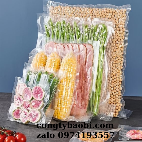 Túi hút chân không đóng gói và bảo quản thực phẩm