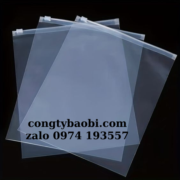 Túi zipper khóa kéo dễ sử dụng